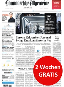 Hannoversche Allgemeine Zeitung ⭐ Abo kostenlos testen