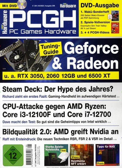 PC Games Hardware +DVD-Prämienabo Titelbild