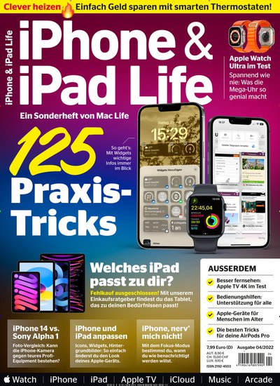 iPhone & iPad Life-Prämienabo Titelbild